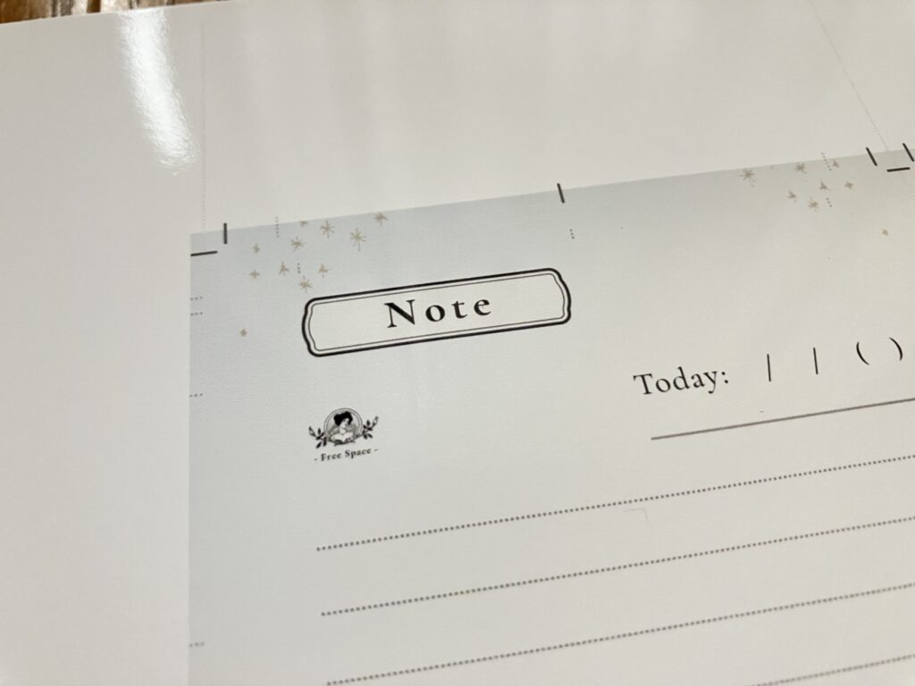 Canon TS8830印刷画質のアップ（Canvaデザイン手帳リフィルの文字と罫線）（写真用紙kj-g1510）